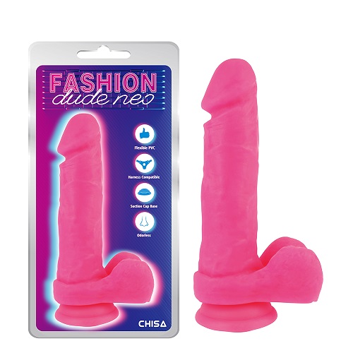 Dildo Pene Doble Densidad 8.2'' Rosa