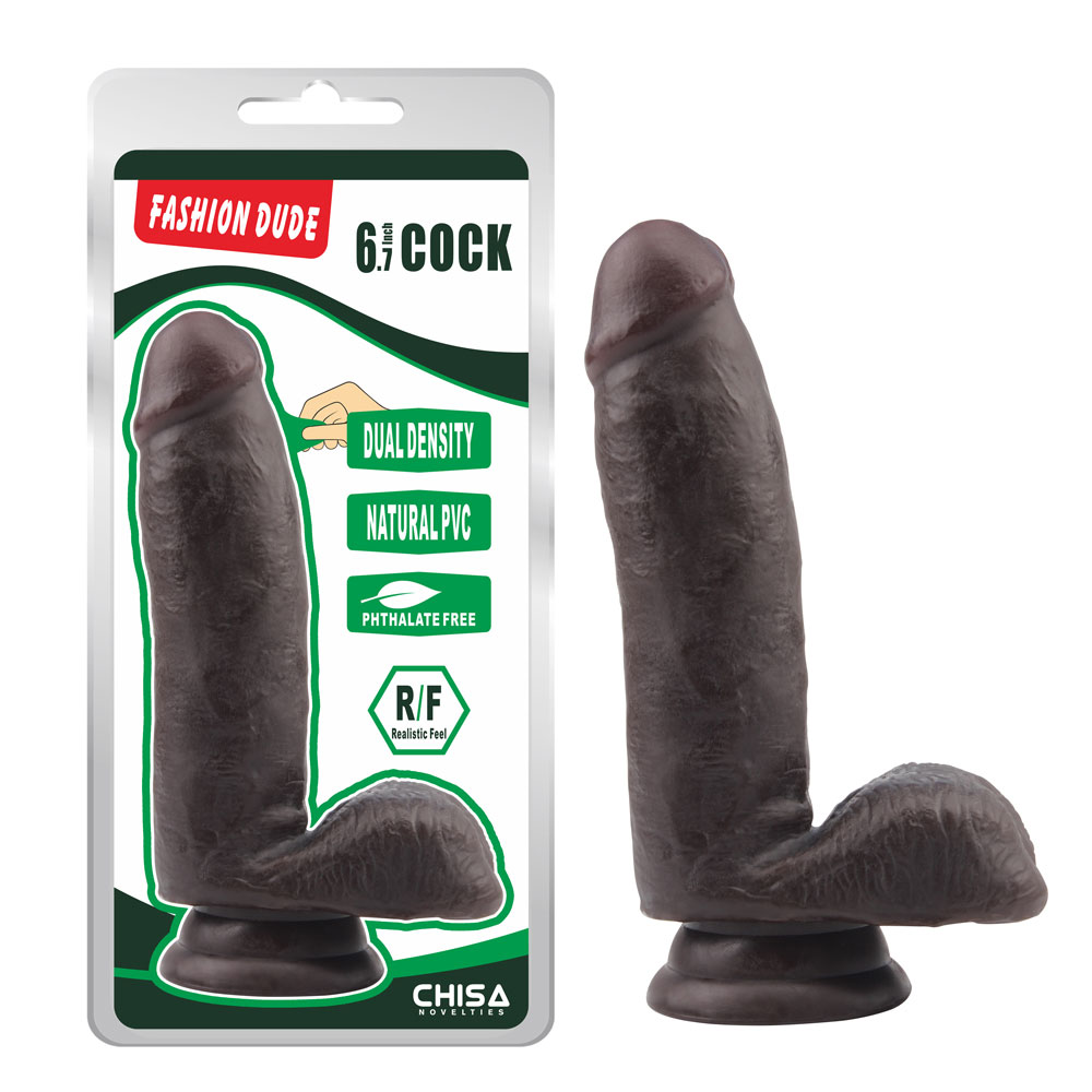 Fashion Dude-6.7 pulgadas Cock-Brown