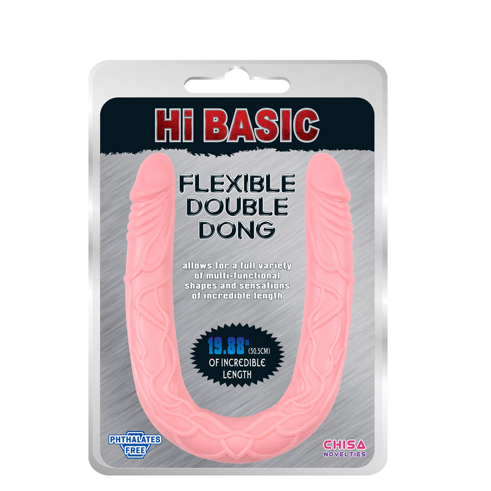 Jelly Flexible Doble Dong-Flesh