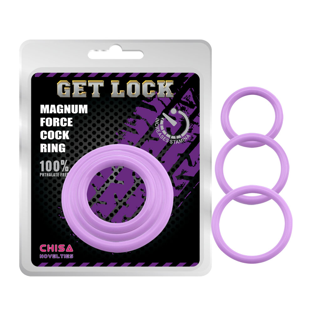 Anillo Magnum Force para el Pene-Morado